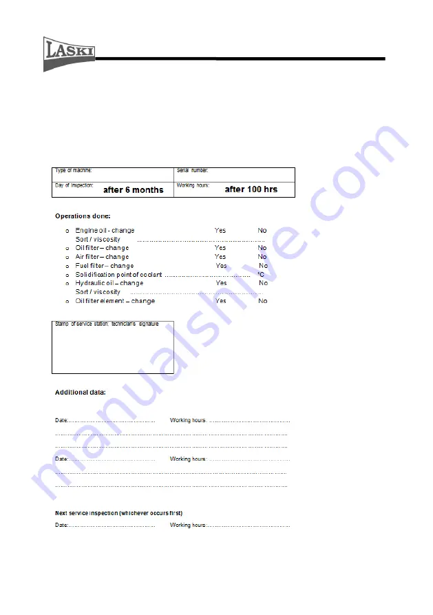 Laski ATR 90 Operating Instructions Manual Download Page 28