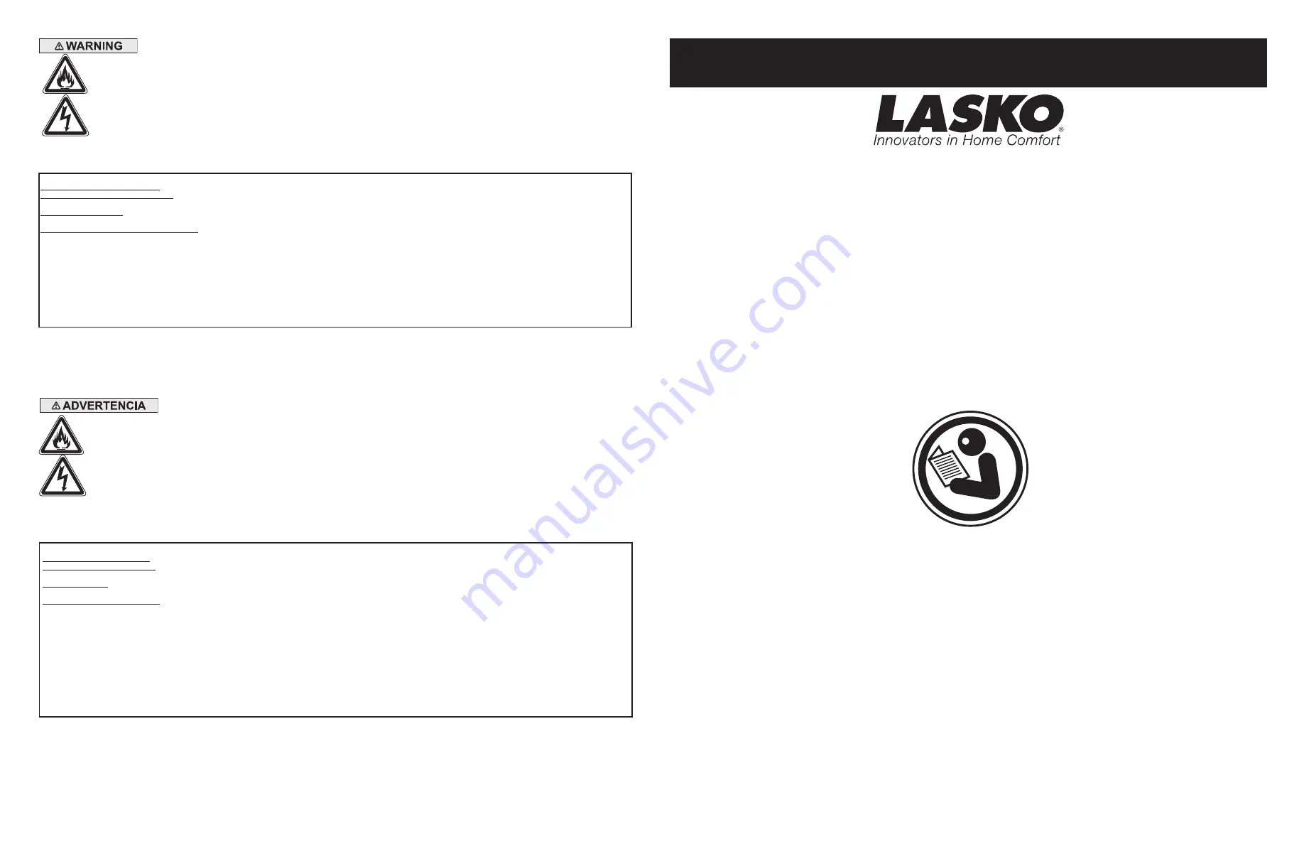 Lasko 2526 Important Instructions Download Page 1