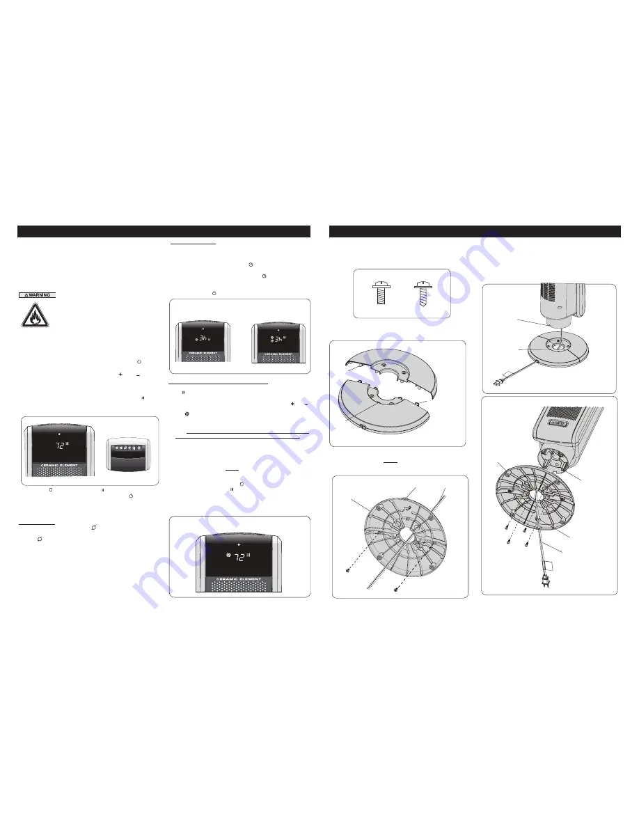 Lasko 5586 Скачать руководство пользователя страница 4