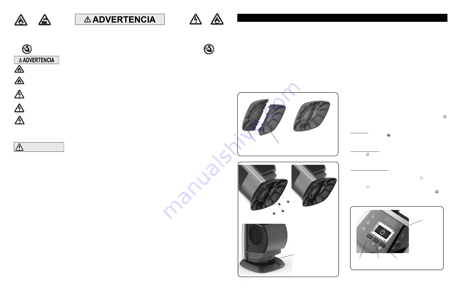 Lasko U35120 Скачать руководство пользователя страница 3