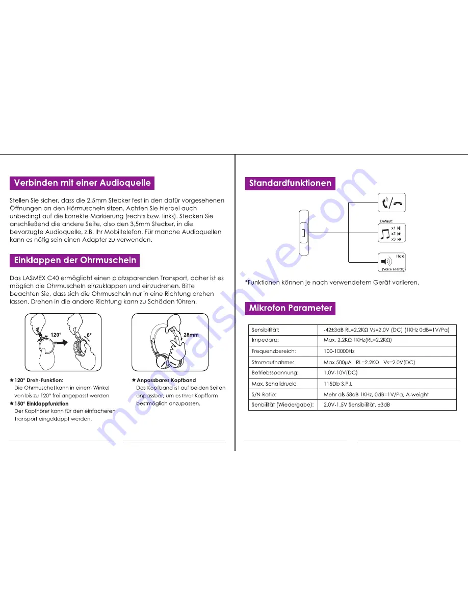 lasmex c40 User Manual Download Page 8