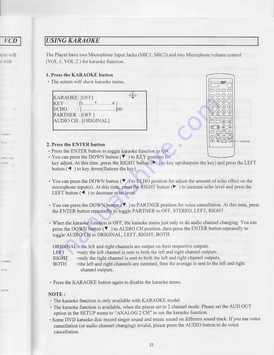 Lasonic DVD-32000 Instruction Manual Download Page 35