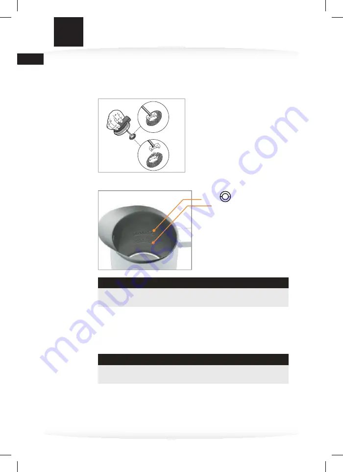 Lattemento LM-215P Operating Instructions Manual Download Page 16