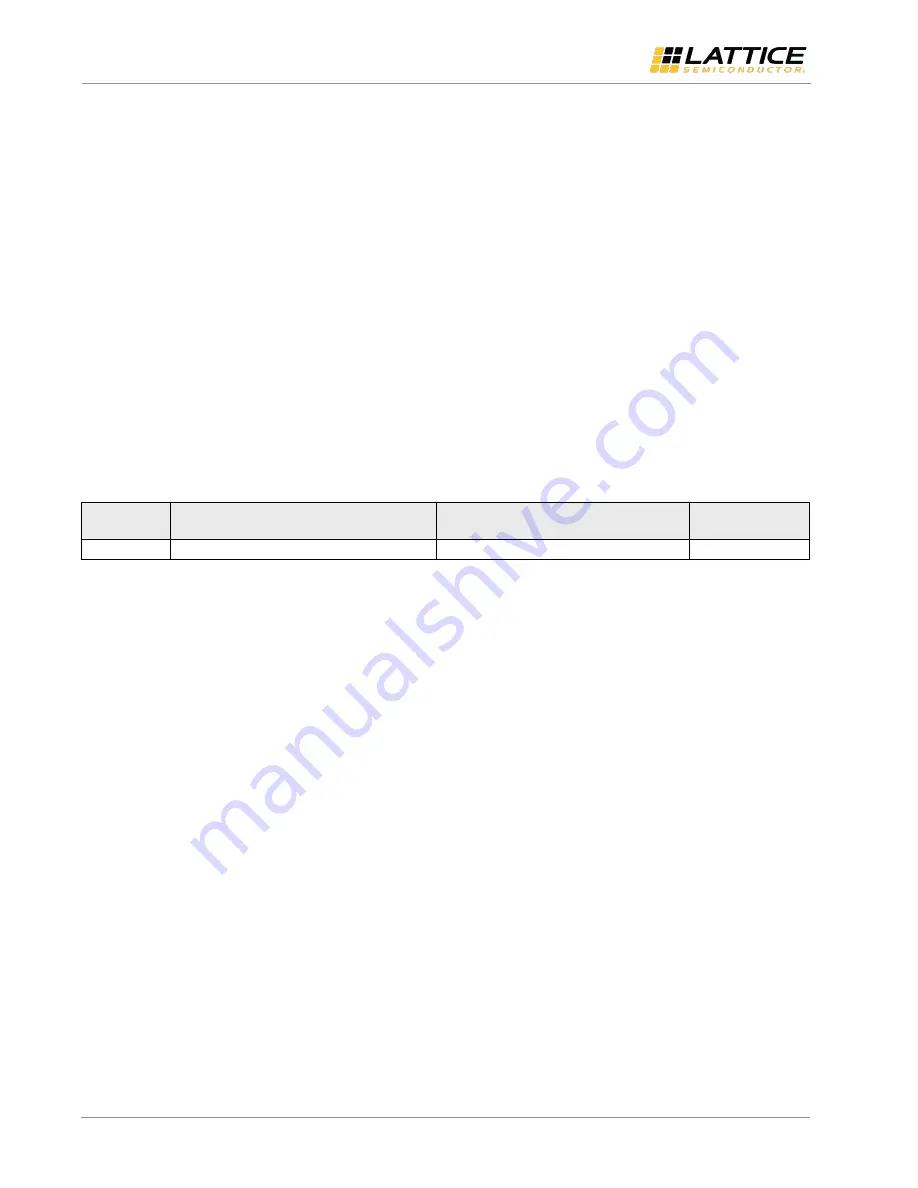 Lattice Semiconductor CrossLink Programming And Configuration Manual Download Page 10