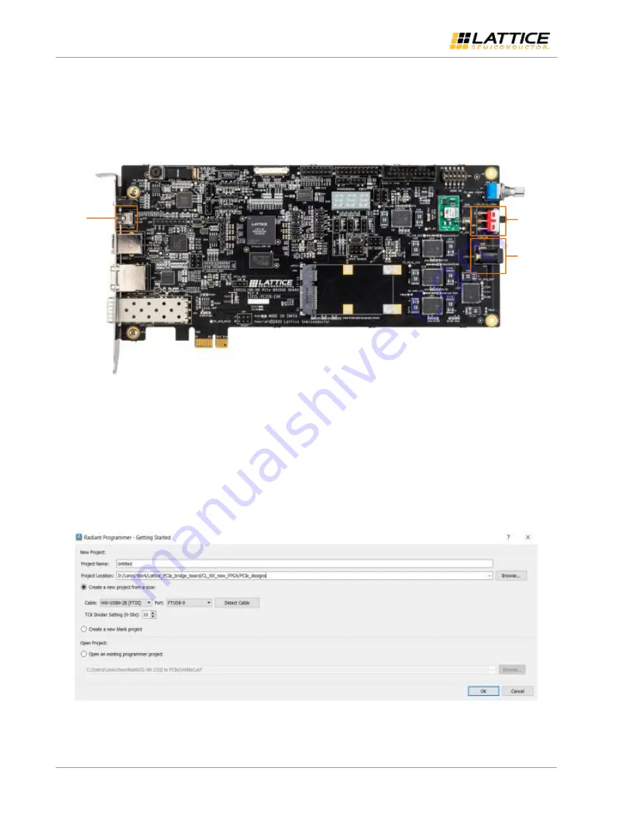 Lattice CrossLink-NX PCIe User Manual Download Page 10