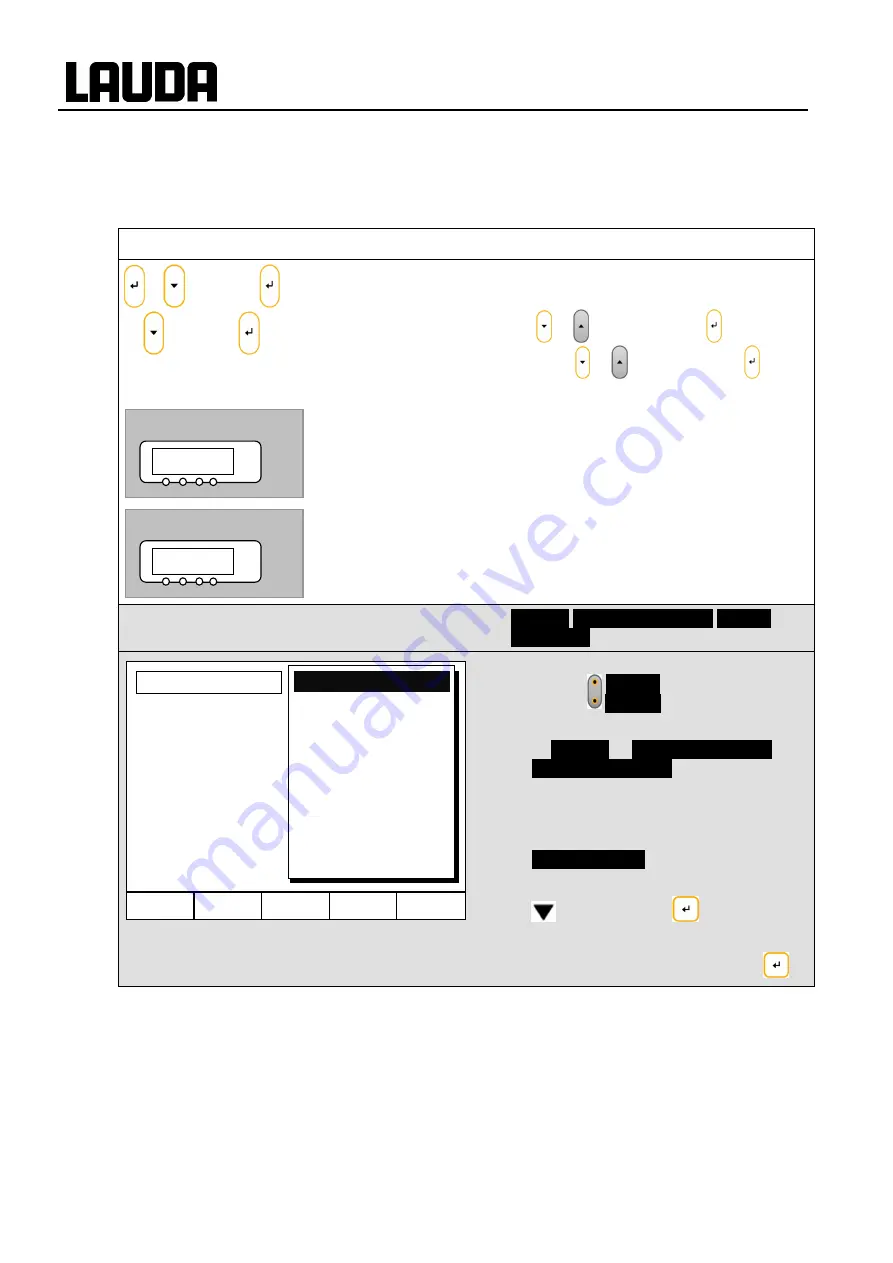 Lauda Proline RP 845 C Operating Instructions Manual Download Page 72