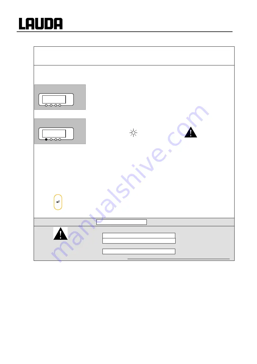 Lauda Proline RP 845 C Operating Instructions Manual Download Page 84