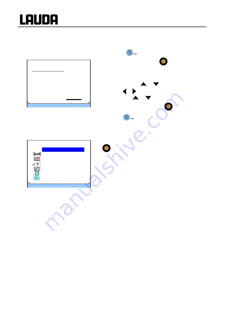 Lauda RE 1050 G Operating Instructions Manual Download Page 36