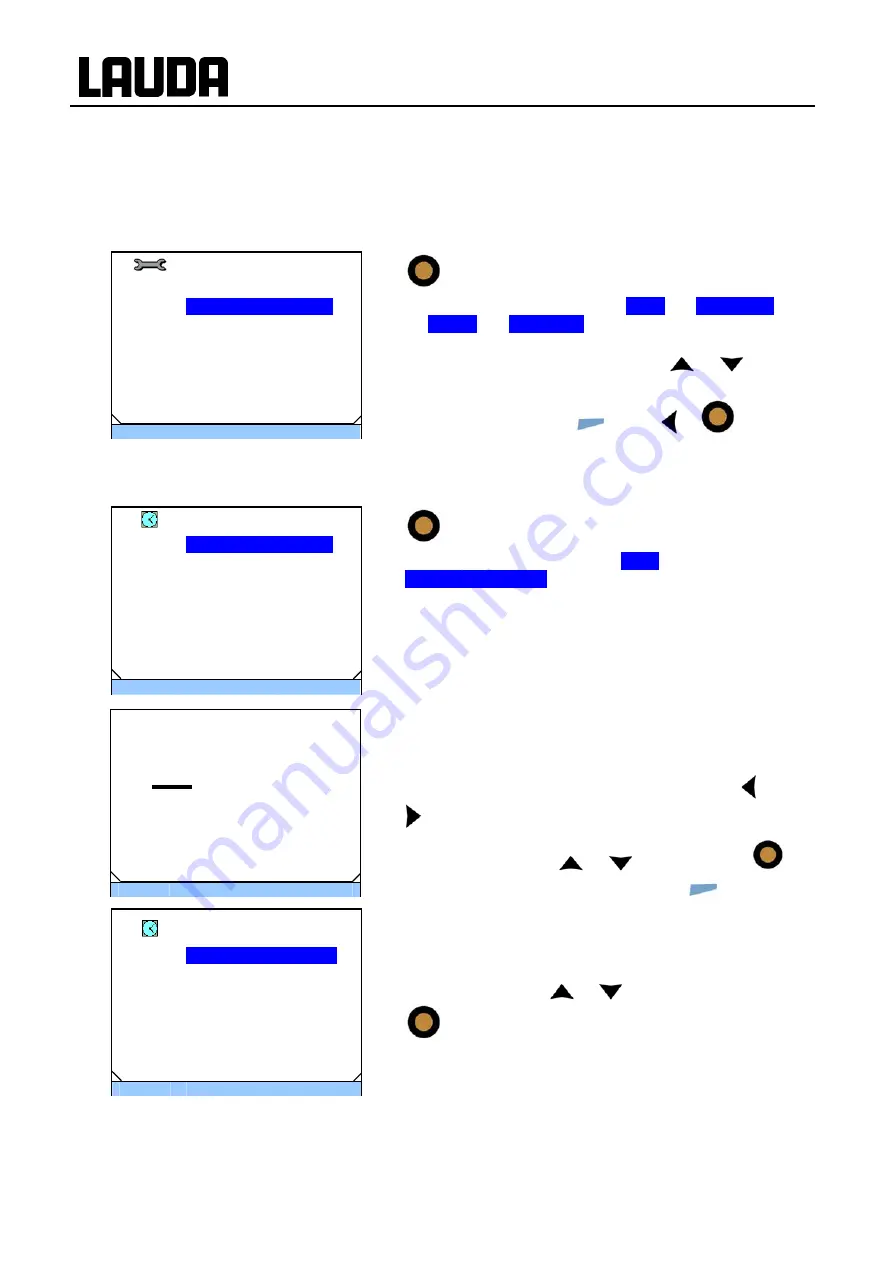 Lauda RE 1050 G Operating Instructions Manual Download Page 42