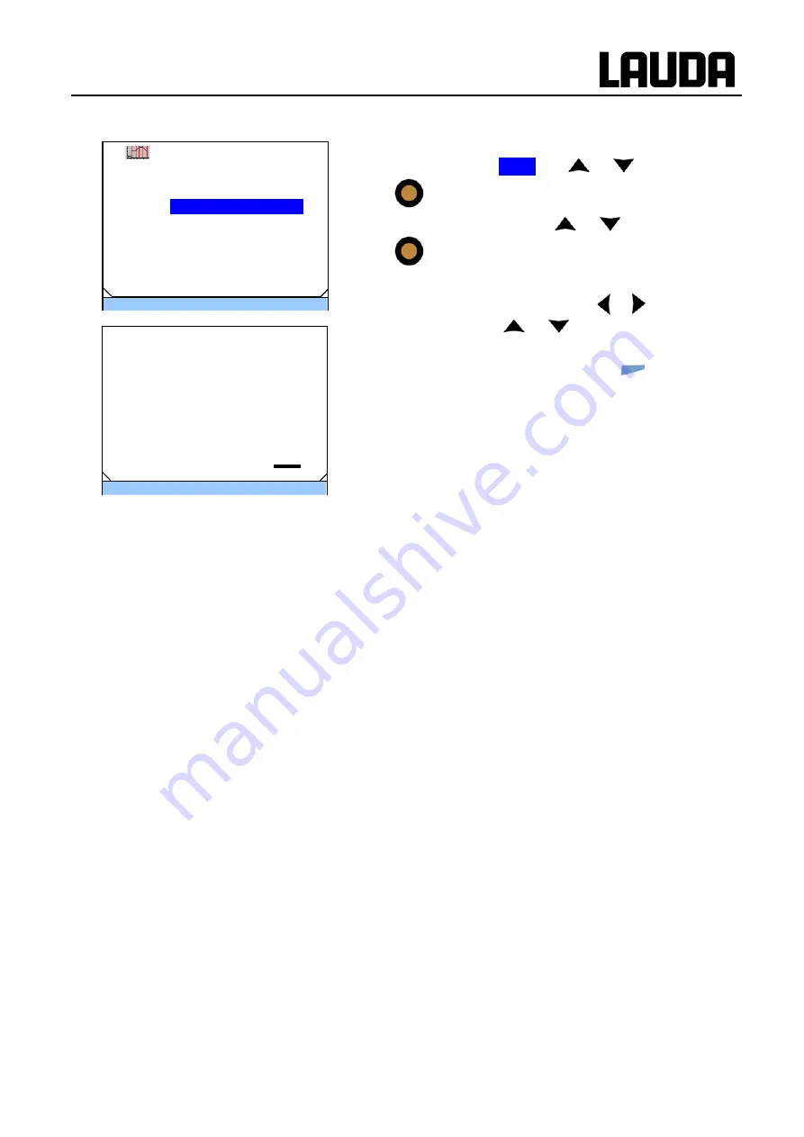 Lauda RE 1050 G Operating Instructions Manual Download Page 57