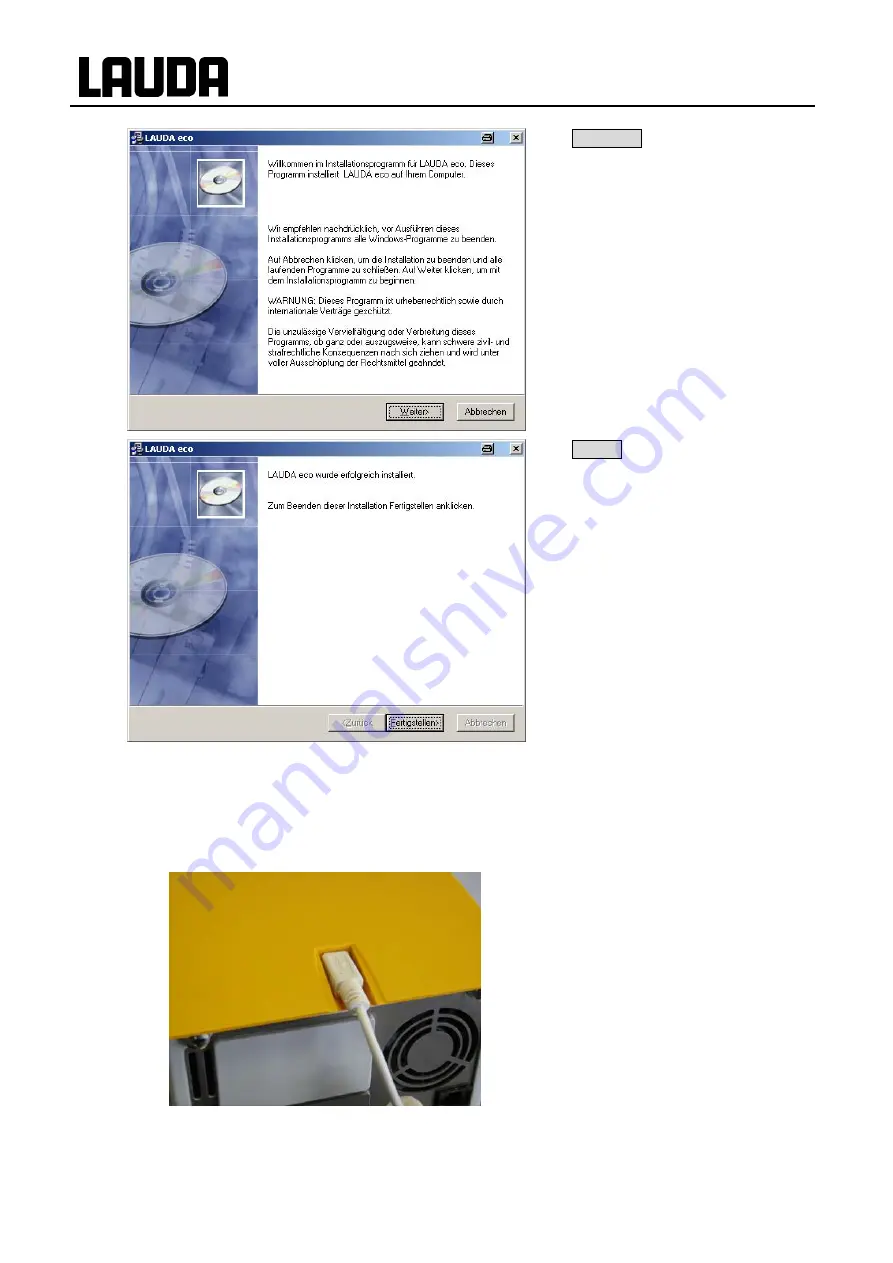 Lauda RE 1050 G Operating Instructions Manual Download Page 72