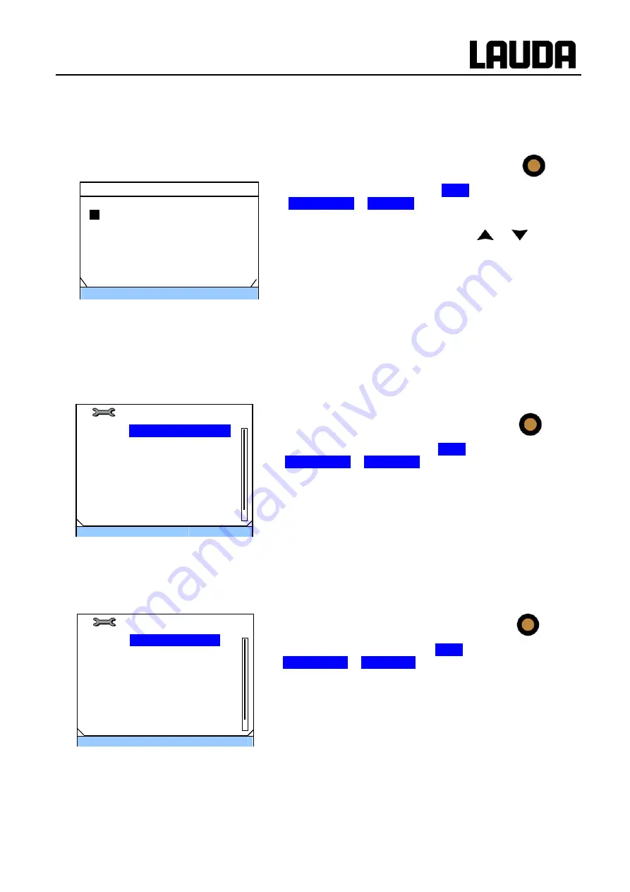 Lauda RE 1050 G Operating Instructions Manual Download Page 85