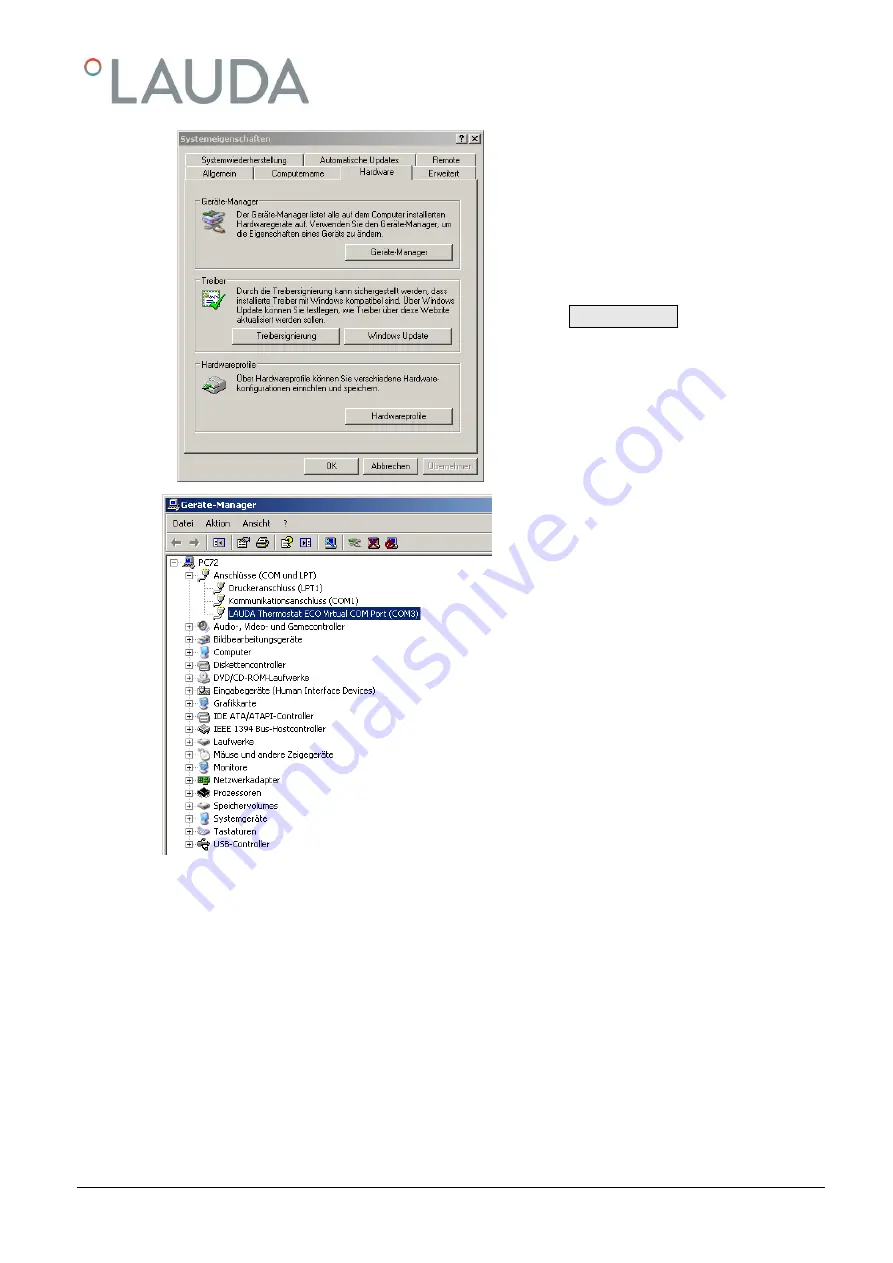 Lauda Viscotemp 15 G Operation Manual Download Page 121