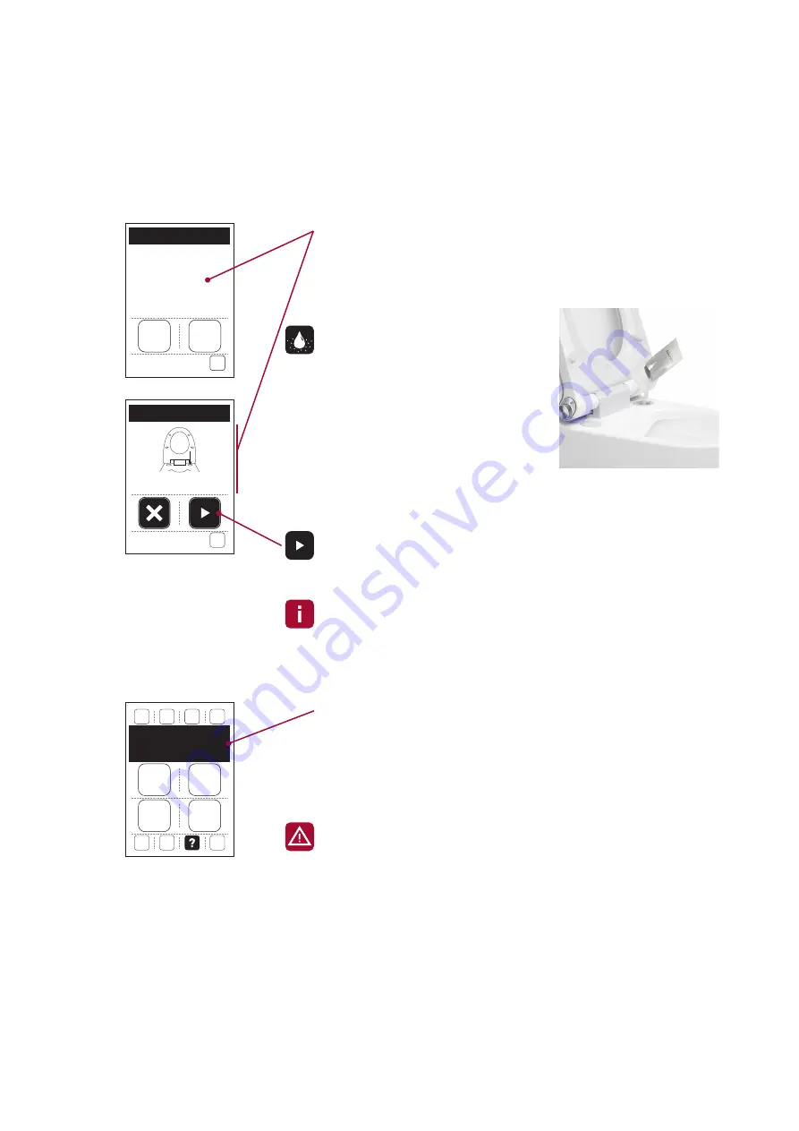 Laufen CLEANET RIVA Operating Manual Download Page 50