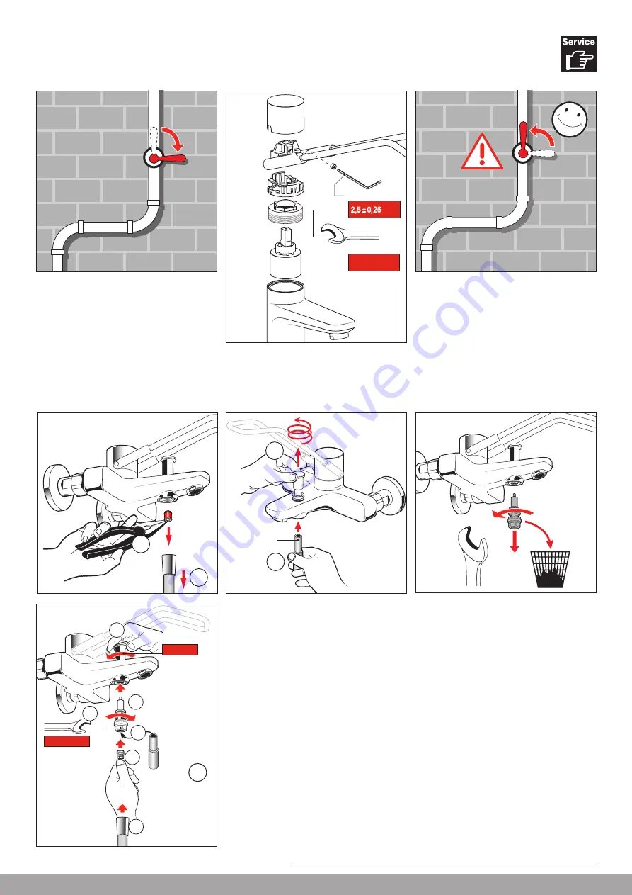 Laufen CLINIC HF941060100094 Manual Download Page 7