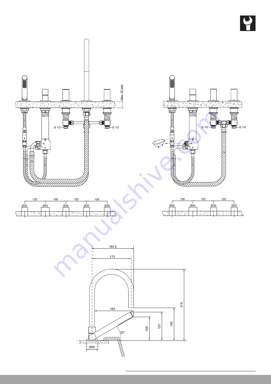 Laufen H3223350042821 Скачать руководство пользователя страница 3