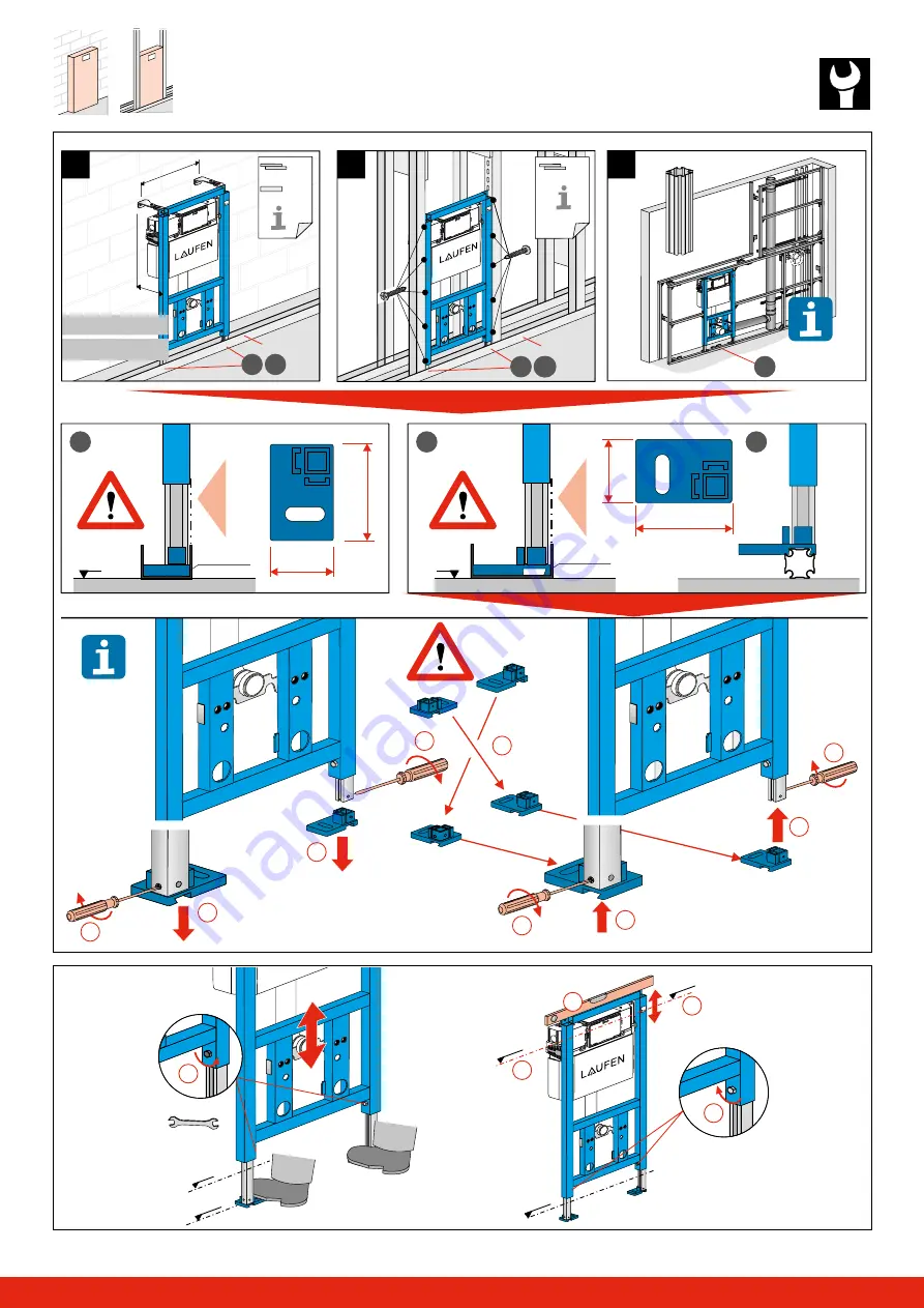 Laufen LIS CW 107 H920107 Manual Download Page 3