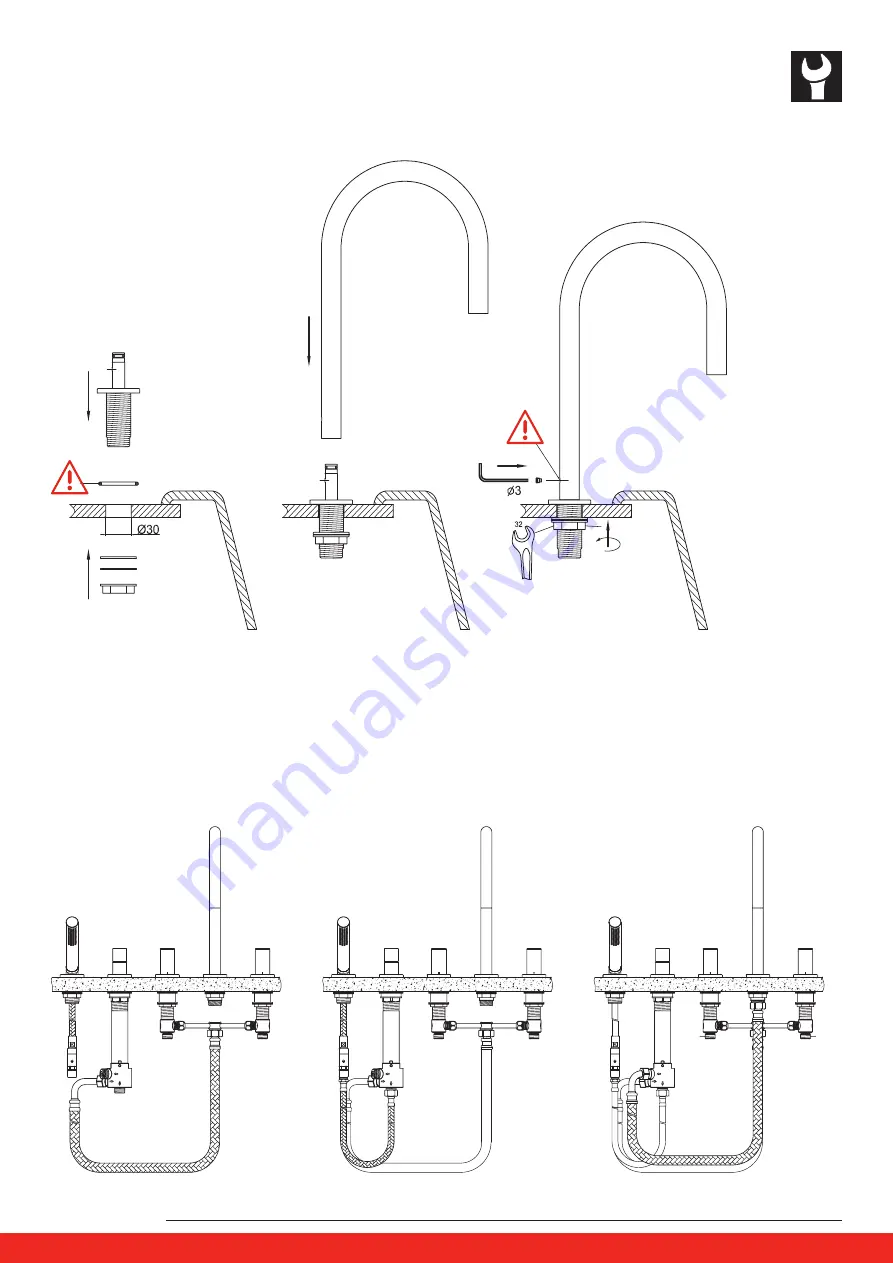 Laufen WFK Kartell H 3 2233 5 004 282 Installation Instructions Manual Download Page 6