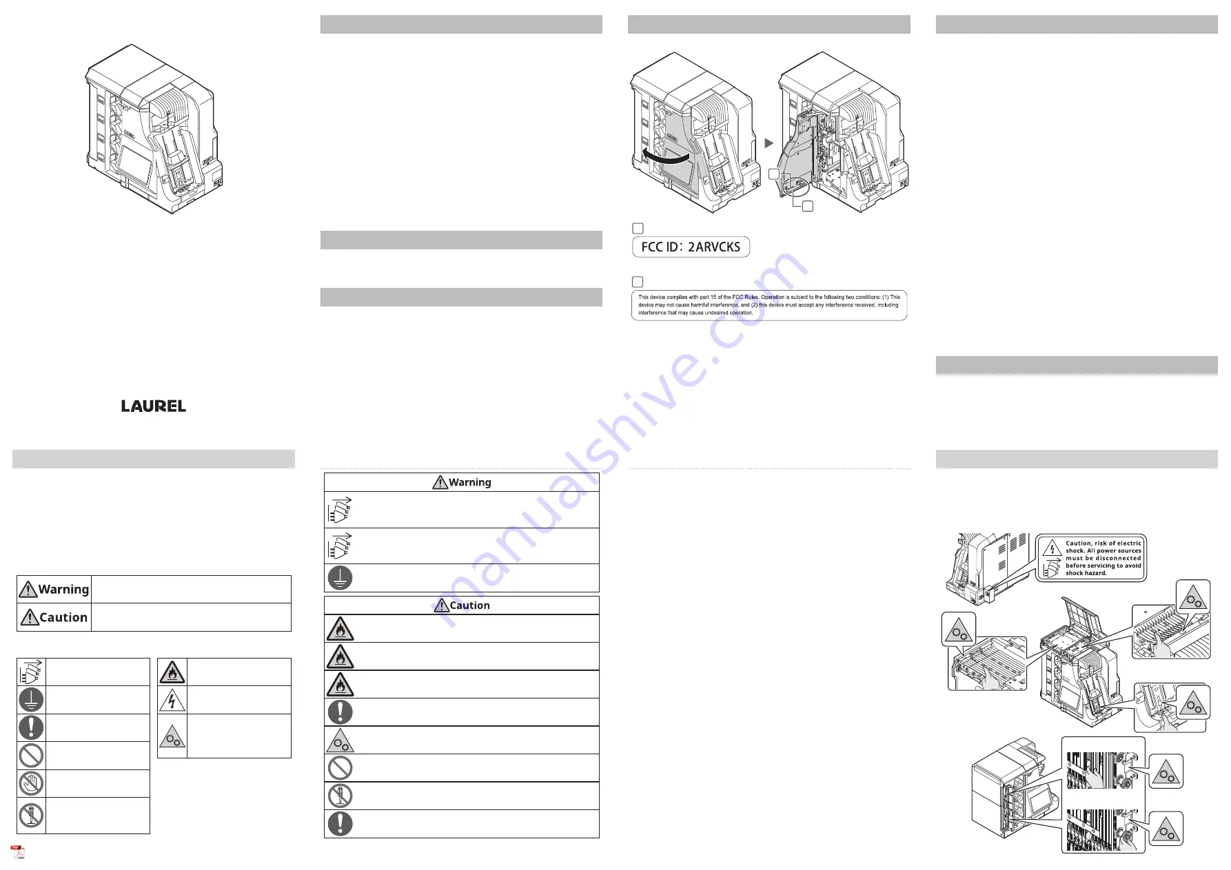 LAUREL Ks Series Quick Reference Download Page 1