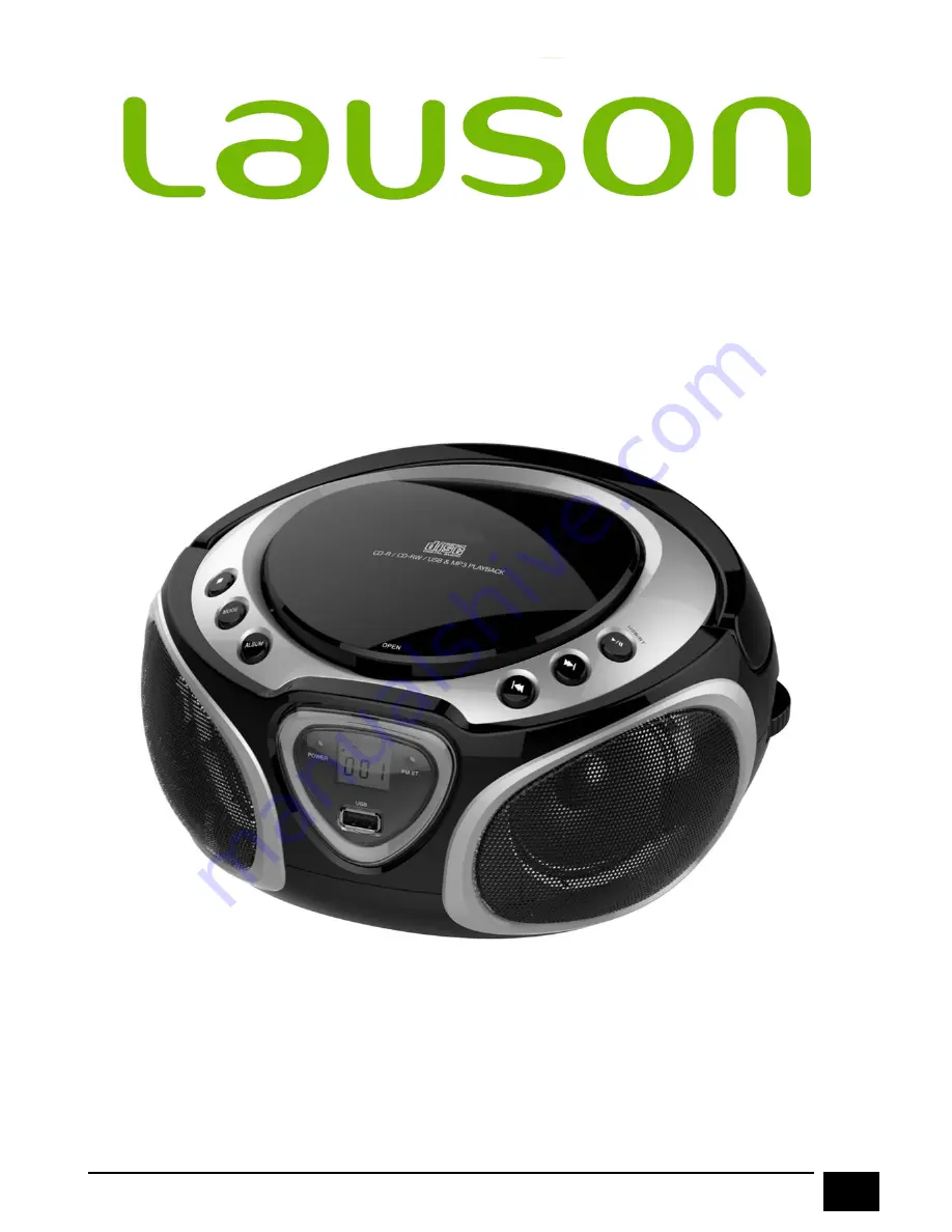 lauson CP45 Series Скачать руководство пользователя страница 1