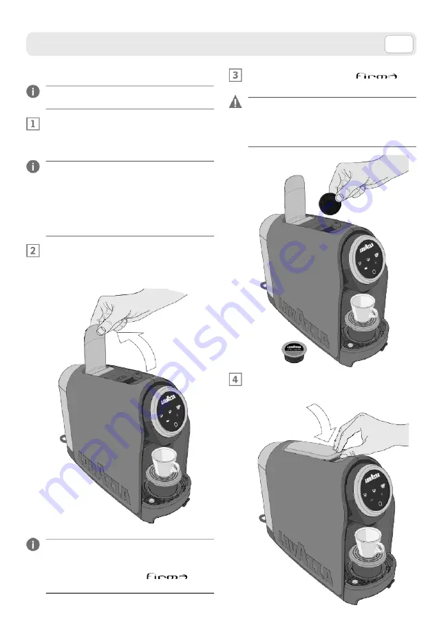 LAVAZZA Firma INOVY COMPACT Скачать руководство пользователя страница 83