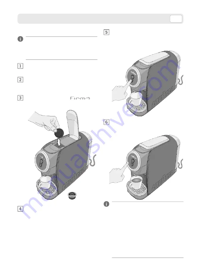 LAVAZZA Firma INOVY MINI Instructions Manual Download Page 85