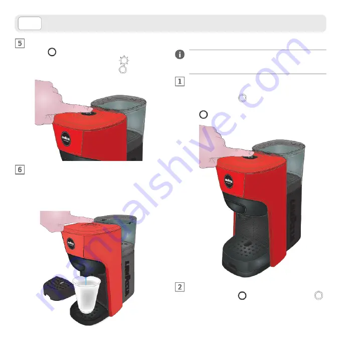 LAVAZZA LM 840 Tiny Eco Rosa Operating Instructions Manual Download Page 40