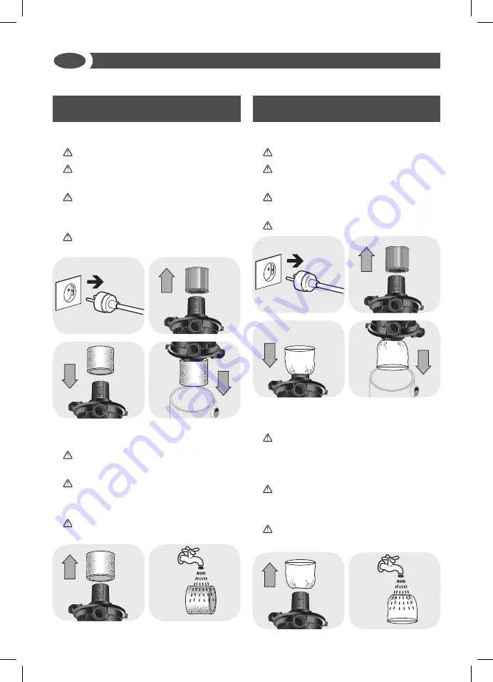 Lavor VAC20X Manual Download Page 16