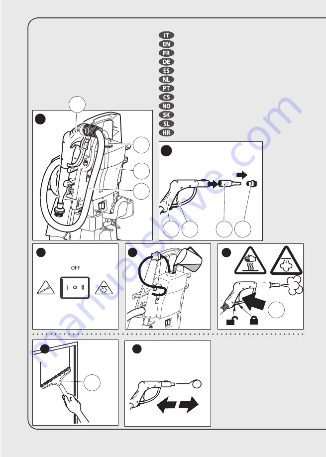 Lavor WAVE Steam Instructions Manual Download Page 6