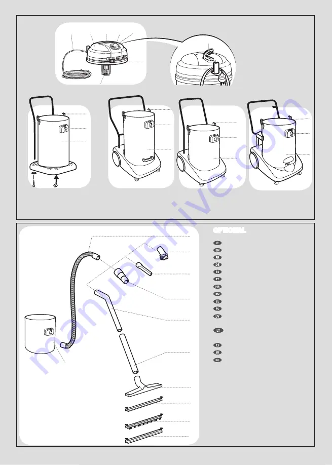 Lavor Windy 265 IF 65 INOX Translation Of The Original Instructions Download Page 2