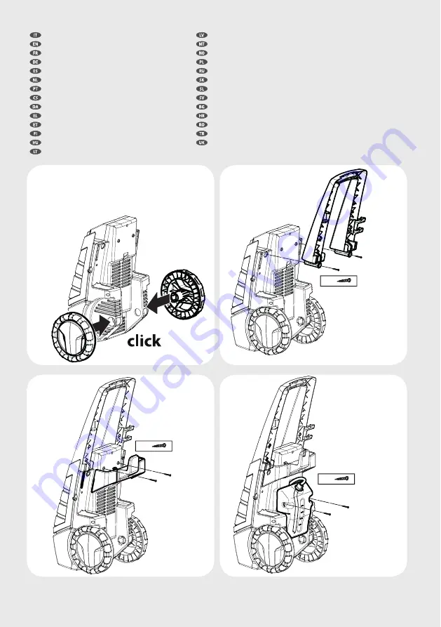 Lavorwash P80.0554 Скачать руководство пользователя страница 2