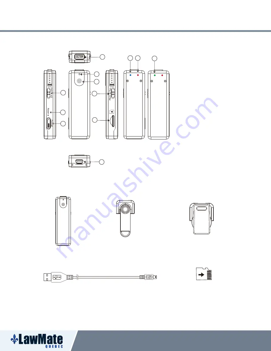 Lawmate PV-RC300FHD Quick Manual Download Page 2