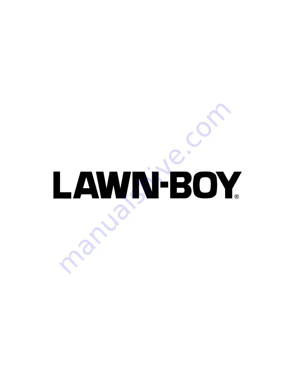 Lawn-Boy 10900 Operator'S Manual Download Page 16