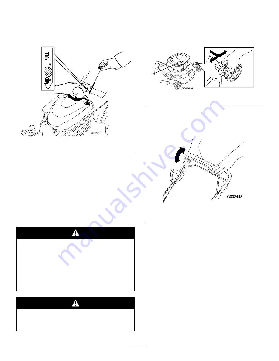 LAWNBOY 10662 Operator'S Manual Download Page 8