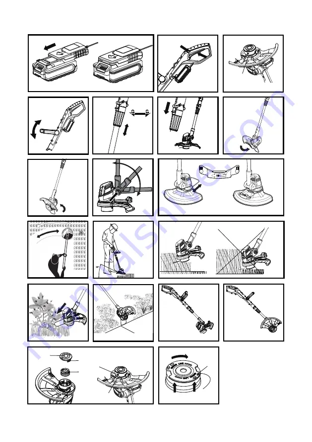 LawnMaster CLGT2425S Instruction Manual Download Page 29