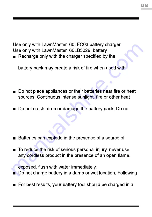 LawnMaster CLMFR6046A Instruction Manual Download Page 13