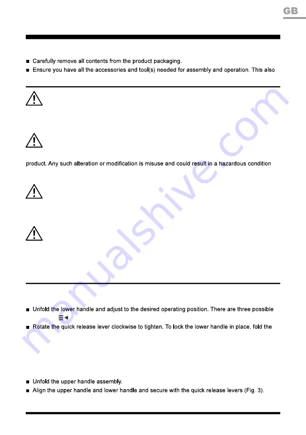 LawnMaster CLMFR6046A Instruction Manual Download Page 17