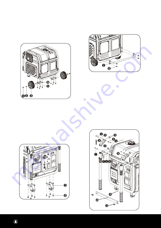 LawnMaster LGBQH9200 Safety And Operating Manual Download Page 5