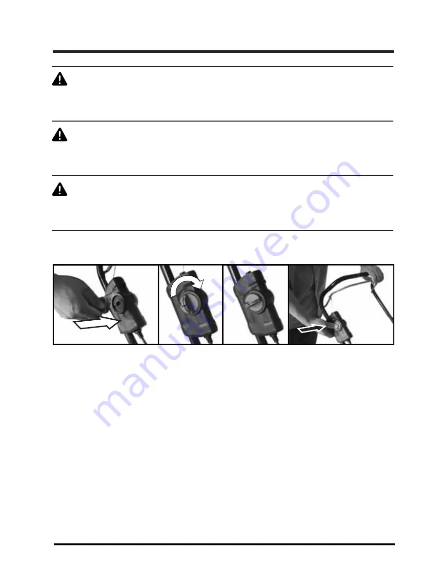 LawnMaster MCAC3618M Operator'S Manual Download Page 18