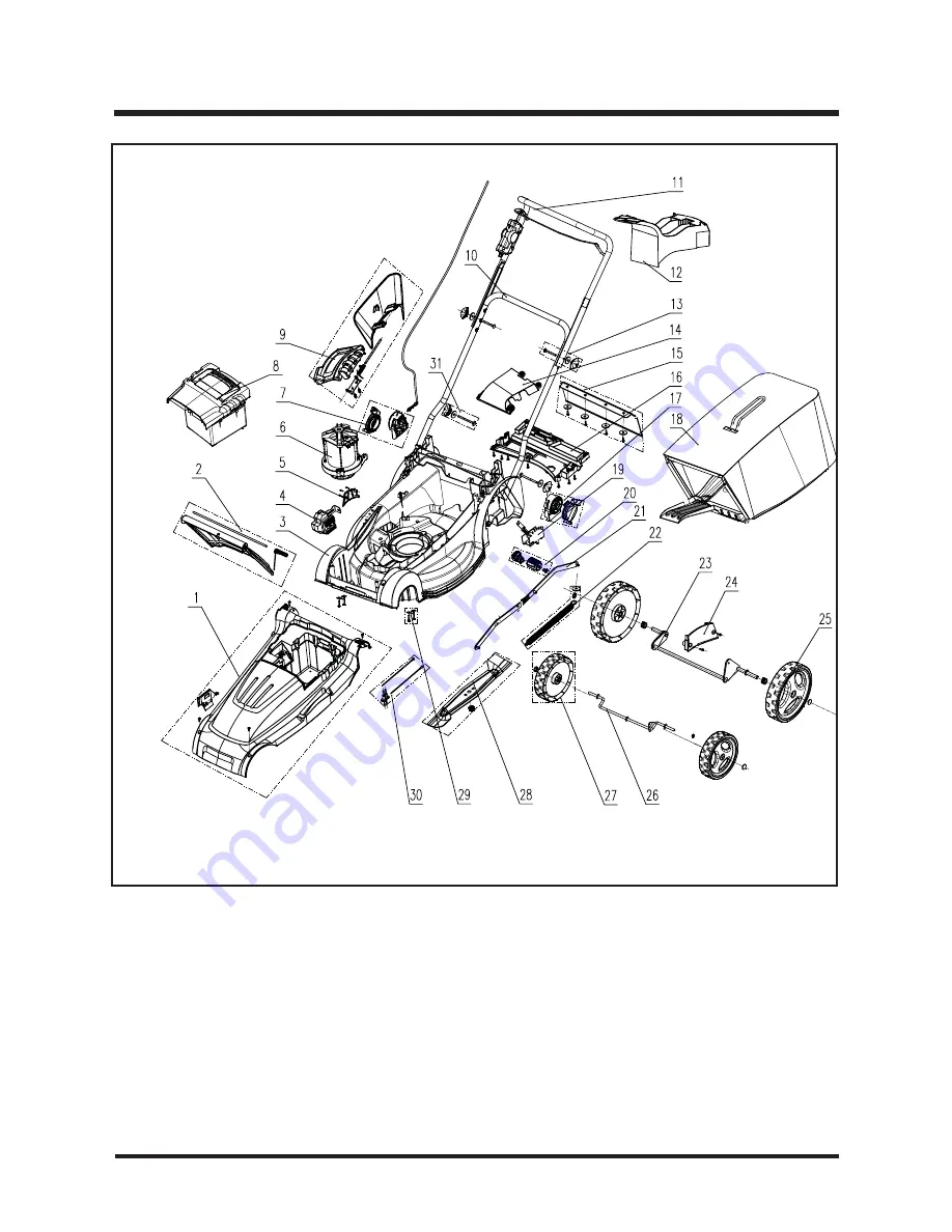 LawnMaster MCAC3618M Operator'S Manual Download Page 28