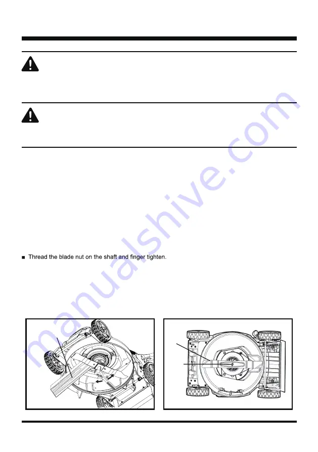 LawnMaster ME1218X Operator'S Manual Download Page 18