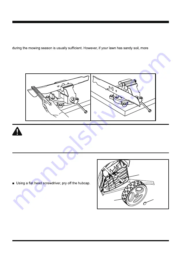 LawnMaster ME1218X Operator'S Manual Download Page 19