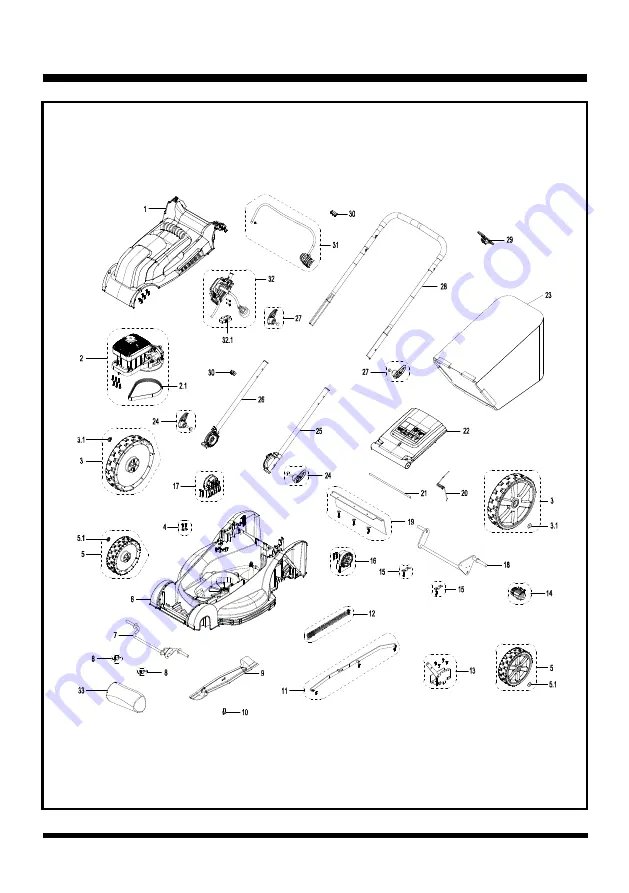 LawnMaster MEB1116K Operator'S Manual Download Page 28