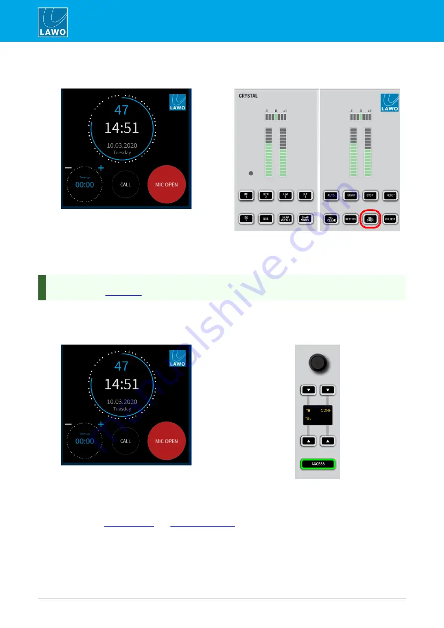 LAWO Crystal standard configuration Скачать руководство пользователя страница 104