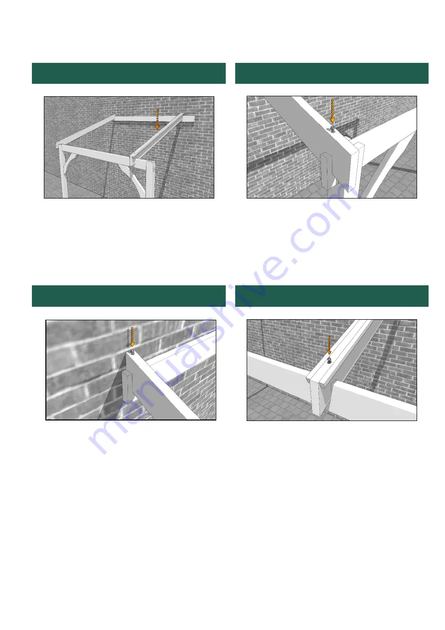 Layzee Living CarPort 4P Assembly Instructions Manual Download Page 8