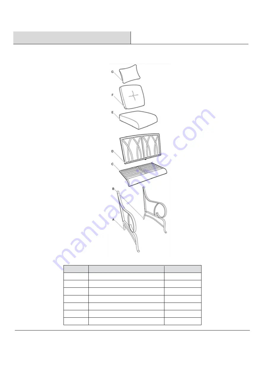 LAZBOY Avery 4pc Seating Set Скачать руководство пользователя страница 8