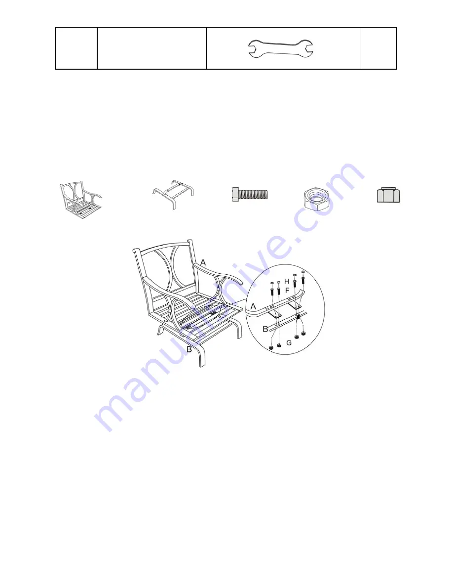 LAZBOY Heath 5PC Chat Set Скачать руководство пользователя страница 4