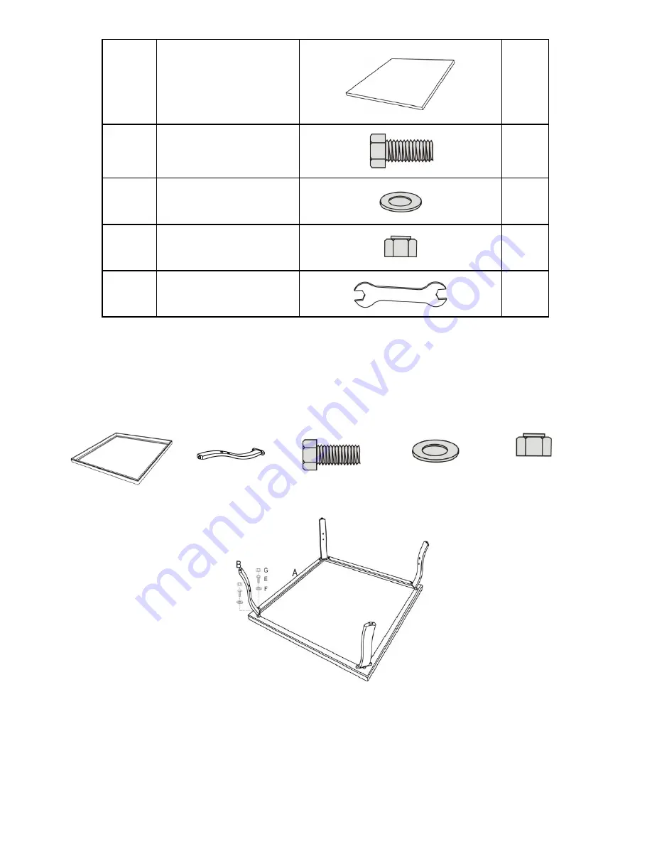 LAZBOY Heath 5PC Chat Set Owner'S Manual Download Page 8