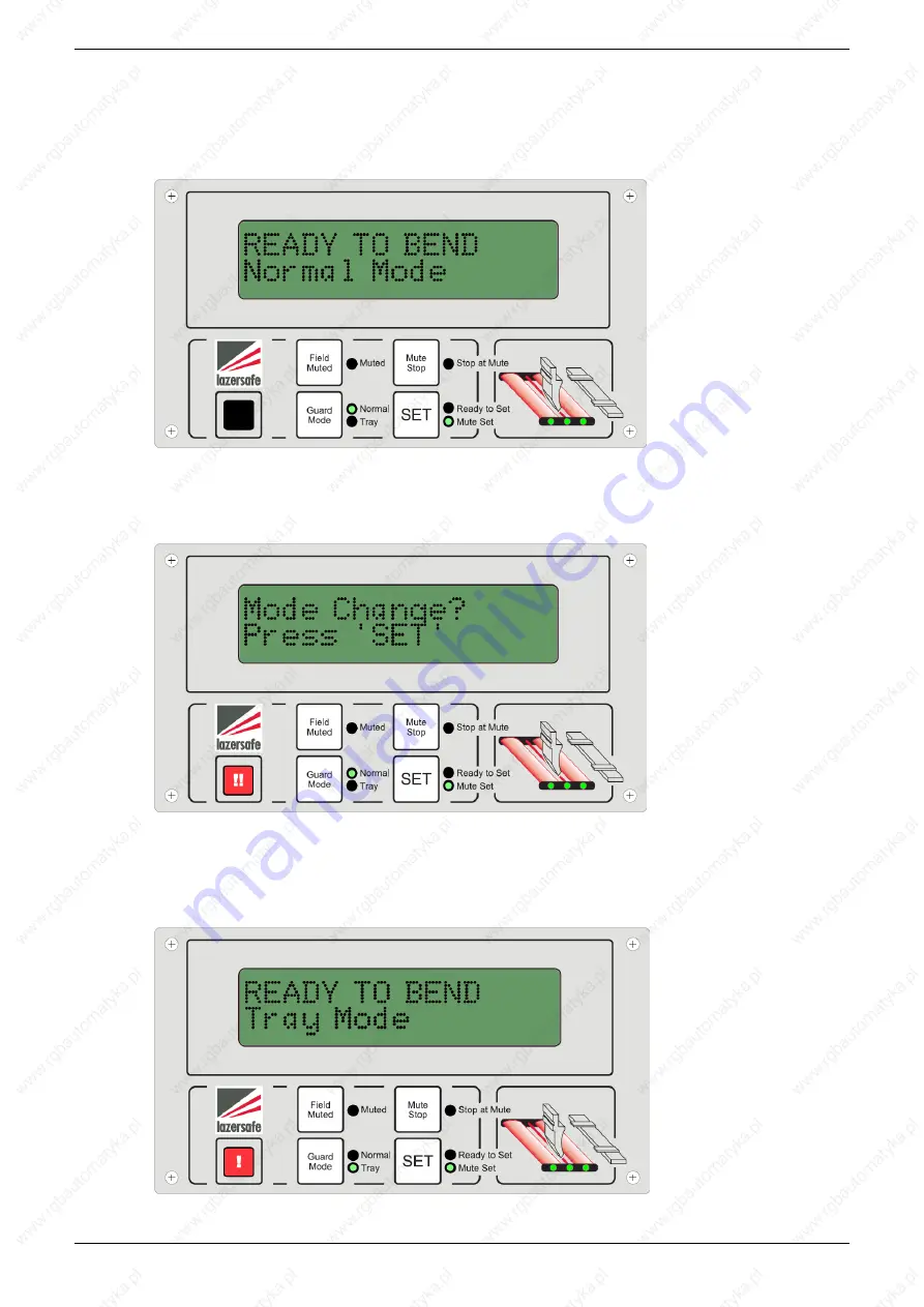 Lazer Safe LZS-003-HS Operation Manual Download Page 25