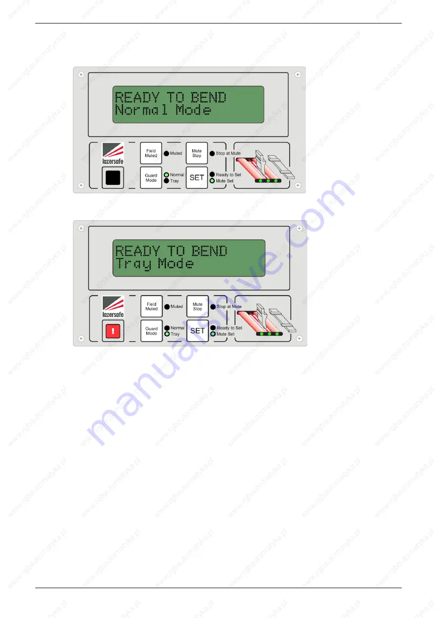 Lazer Safe LZS-003-HS Operation Manual Download Page 31